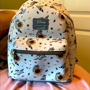 Cute mini backpack meeko with sunflowers